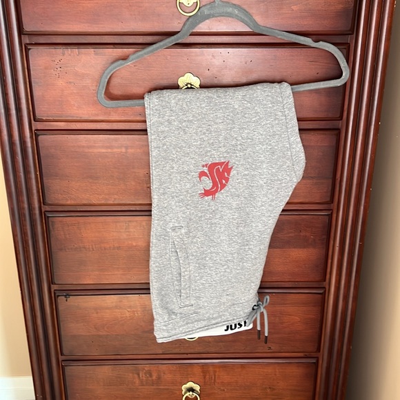Nike Grey Washington State University Cougars Rally Jogger Sweatpants Medium - Picture 2 of 10
